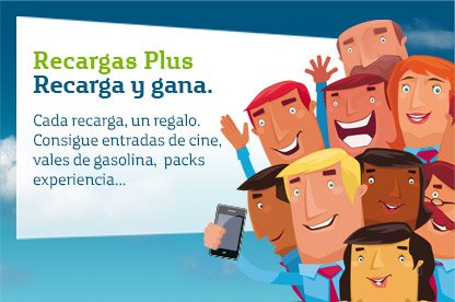 Recargas plus de Movistar o recargar el saldo con descuento directo